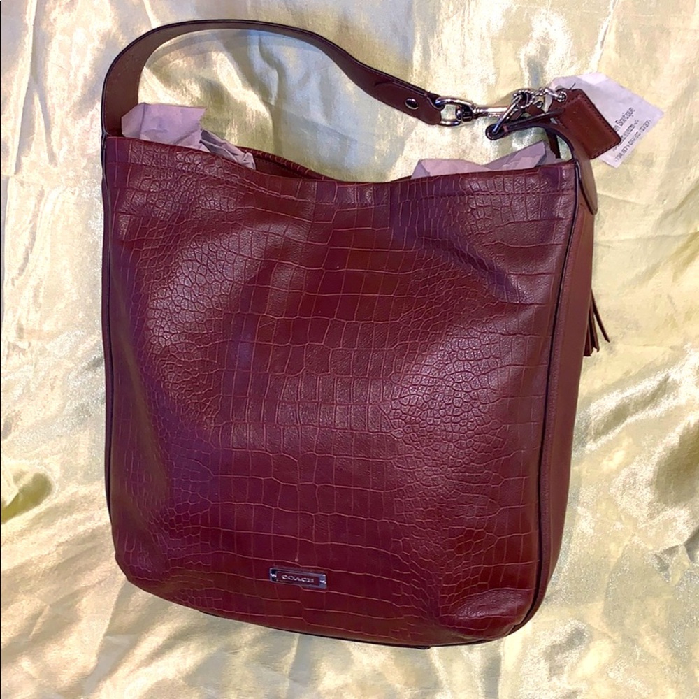 SOLD ! Coach brown purse